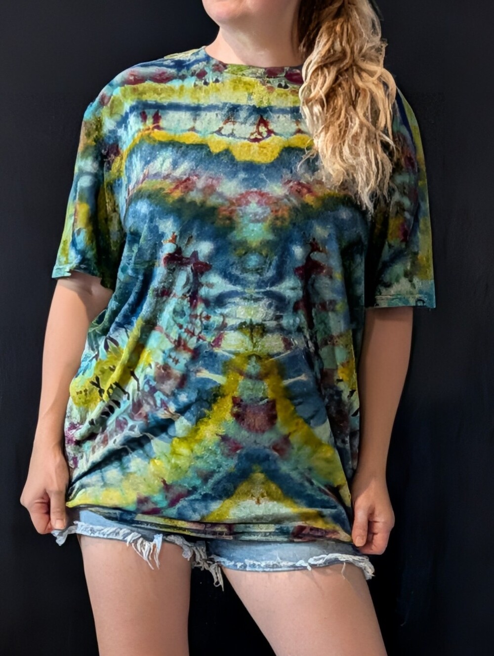 New Reverse Tiedye Unisex Short Sleeve Shirt